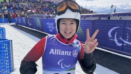 踏雪争锋，中国残奥运动员驰骋托法纳高山滑雪中心！｜米兰冬残奥会特别报道